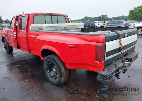 1995 Ford F350 z USA, uszkodzony, nr VIN 1FTJW35G5SEA26190